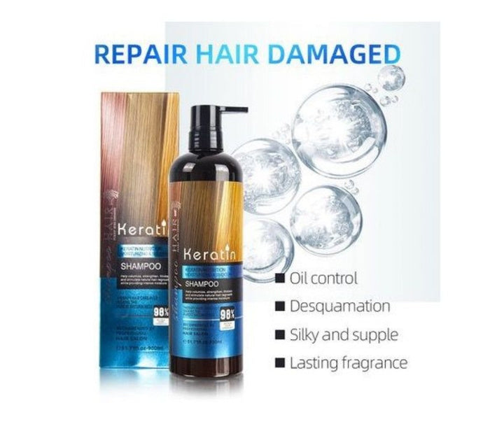 Keratin Hair Shampoo - 900ml